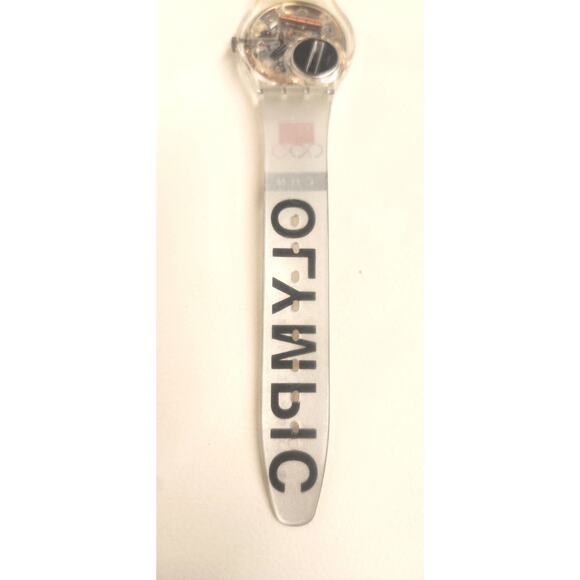 Swatch watch OLYMPIC TEAM CHINA GZ150C 1996 Olympic Specials New old stock - Picture 8 of 8